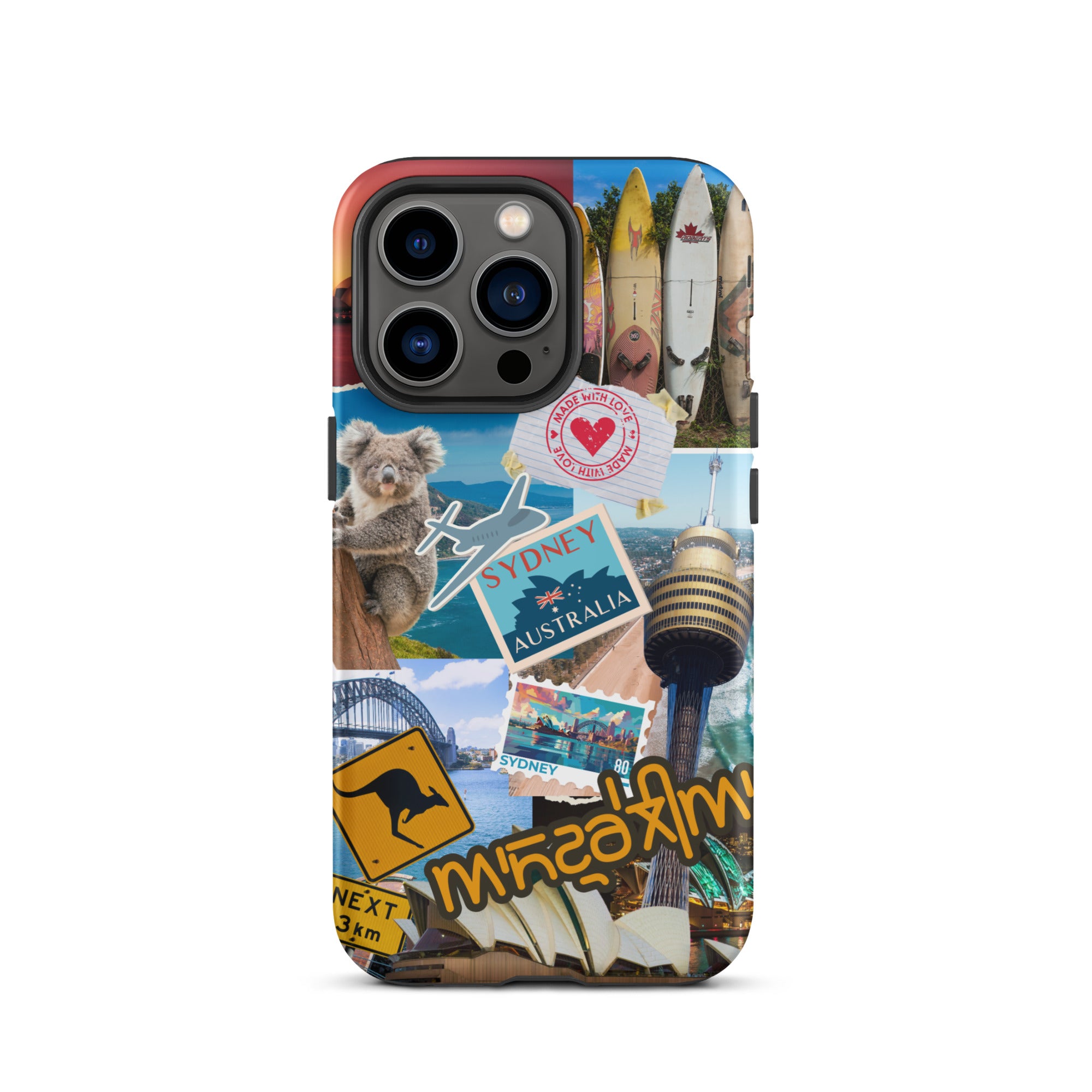 Premium Sydney Collage iPhone Case - Stylish & Durable Phone Cover for iPhone Models - Perfect for Travel, Work & Everyday Protection