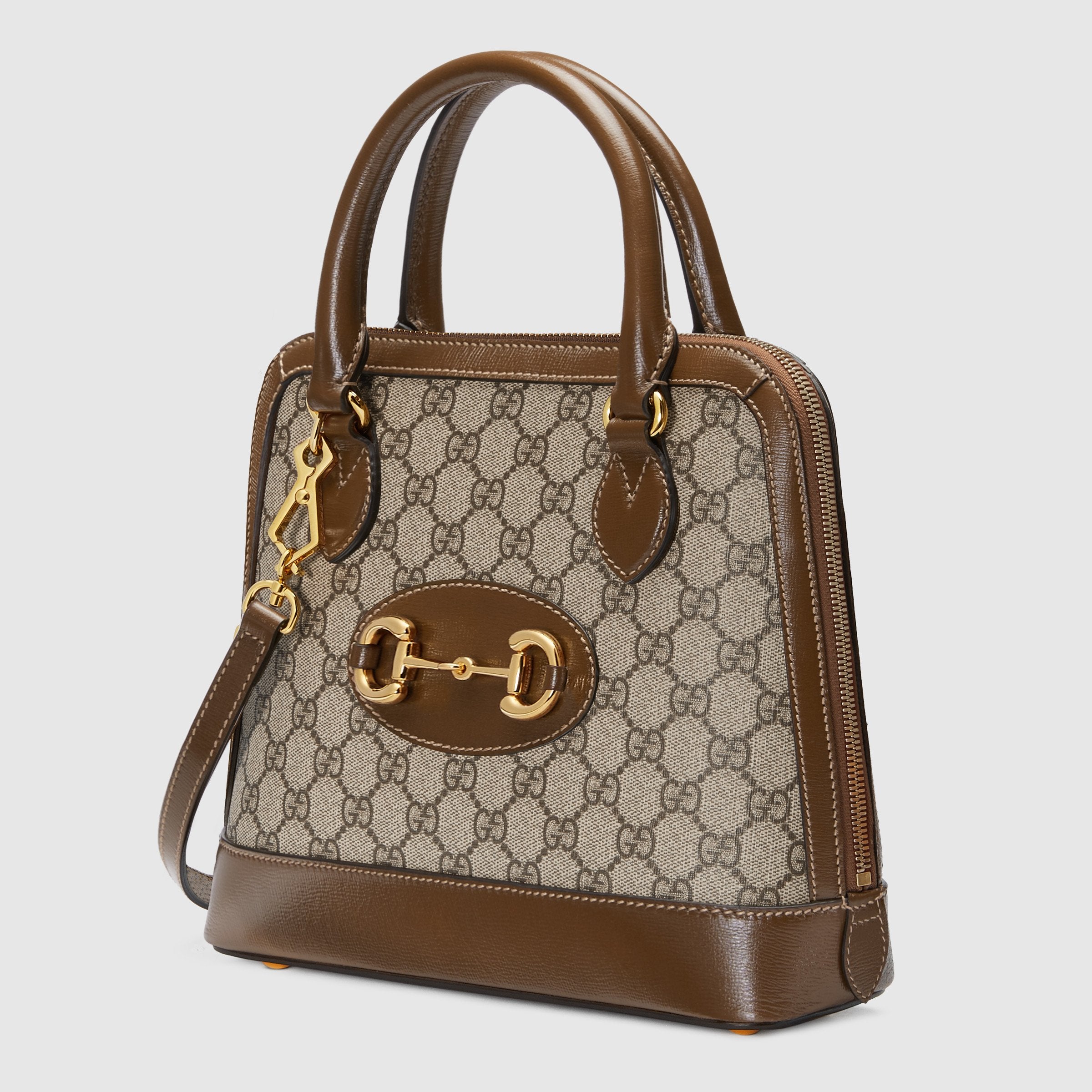 Gucci 1955 Horsebit Small Top Handle Bag GG Supreme - Luxury Designer Crossbody Purse for Women | Perfect for Work, Date Night & Special Occasions