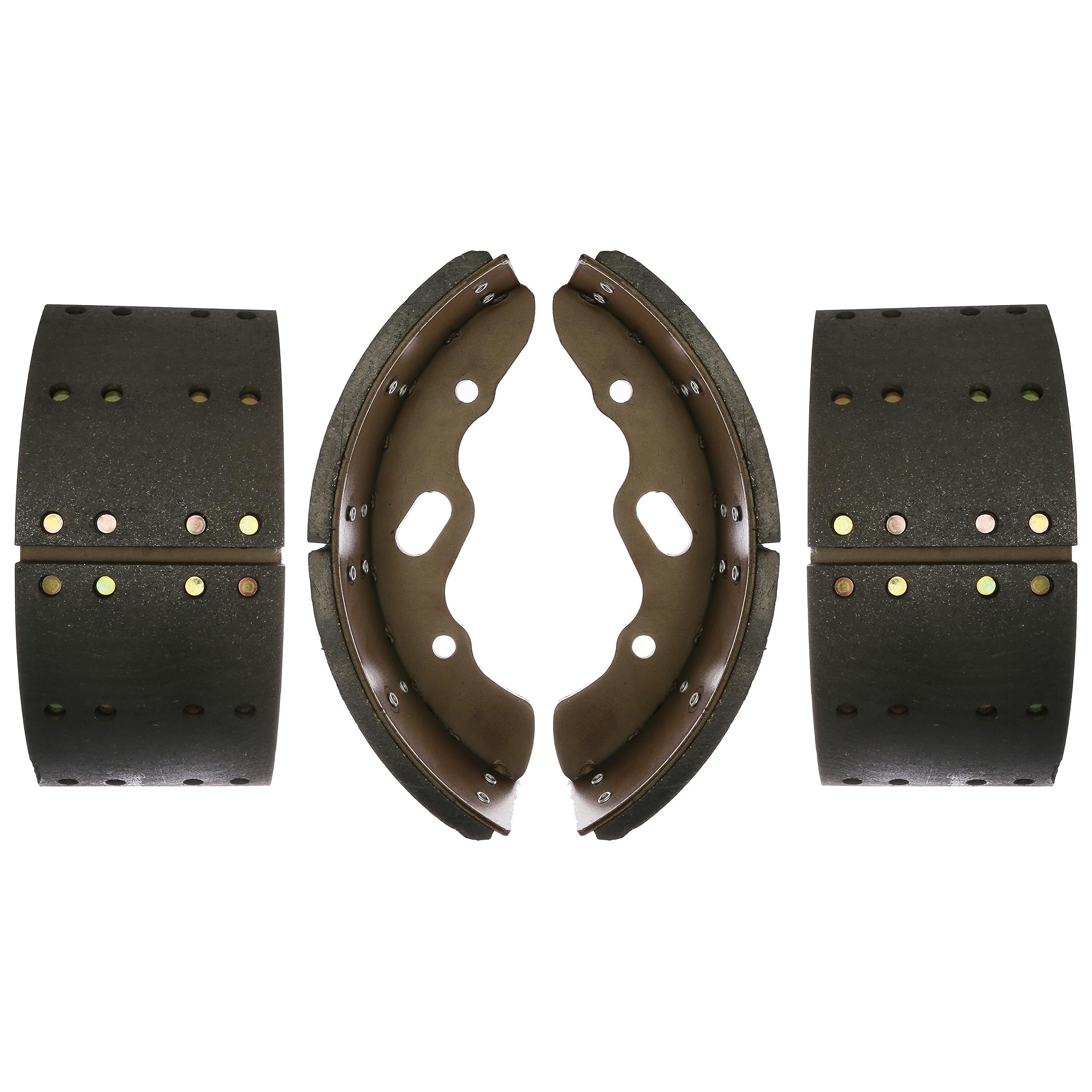 ACDelco Gold 17833R Riveted Rear Drum Brake Shoe Set - High Performance Braking for Trucks & SUVs - Perfect for Off-Road Adventures & Heavy-Duty Towing
