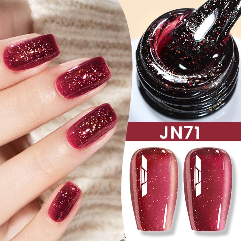 Nude Jelly Gel - 10ml Transparent Nail Polish for Natural & Glossy Manicure - Perfect for Everyday Wear & Special Occasions
