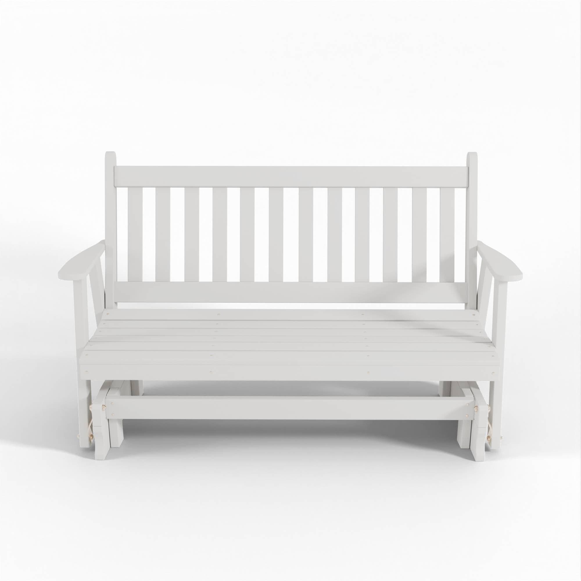 Keystone Amish Co. Franklin Porch Glider - Handcrafted Wooden Porch Swing for Outdoor Relaxation | Perfect for Patio, Deck, Garden & Backyard