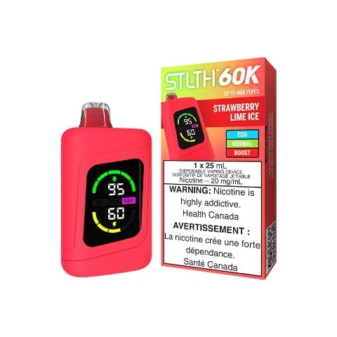 STLTH 60K Disposable Vape - 60000 Puffs & 25mL E-Liquid Capacity - Long-Lasting Flavored Vape Pen for All-Day Use | Perfect for Travel, Parties, and On-the-Go Vaping