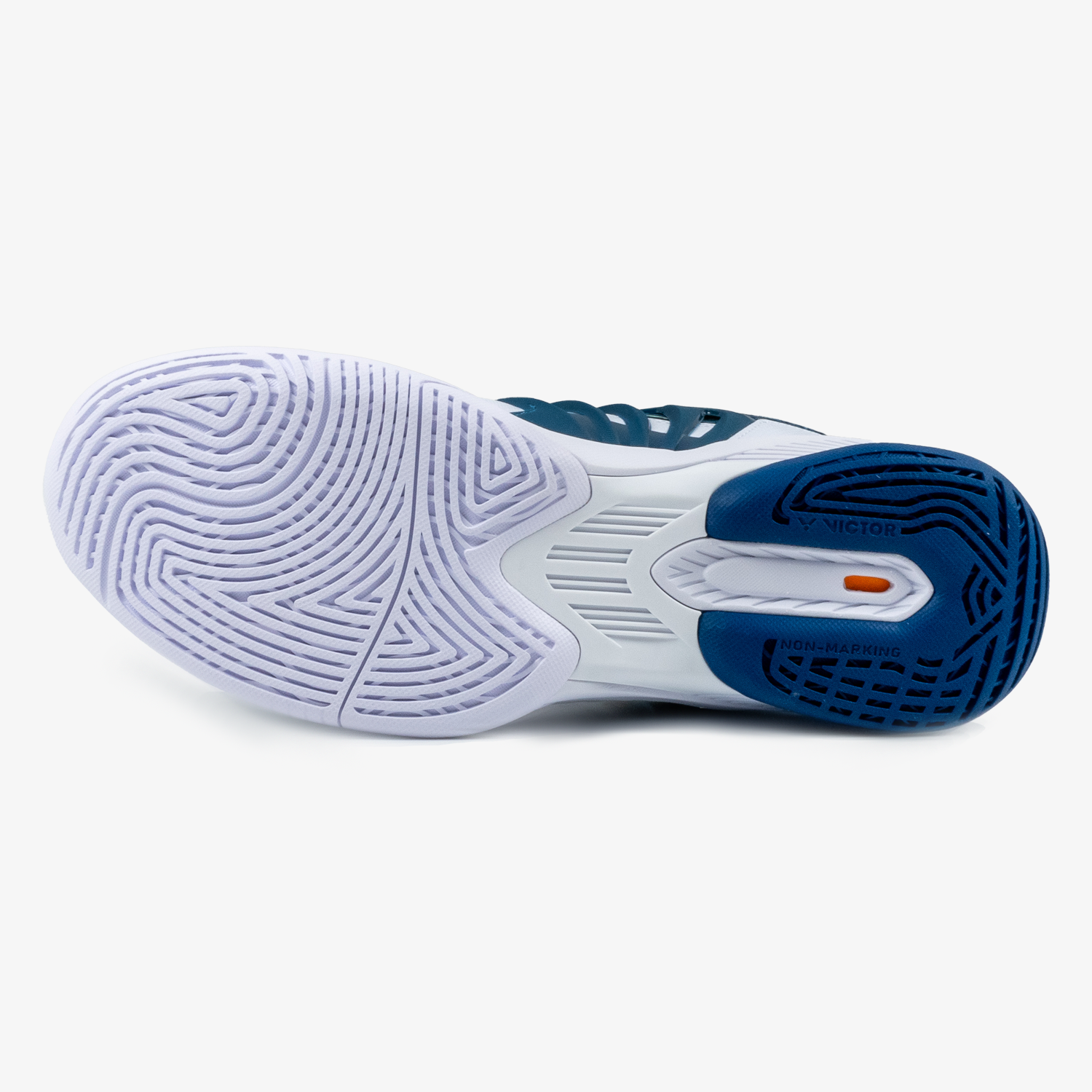 Victor Chinese New Year Edition Court Shoes A790CNY EX AB (White/Blue) - Men's Badminton Shoes for Indoor Sports & Lunar New Year Celebration
