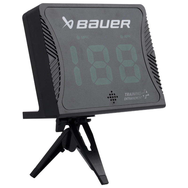 Bauer Reactor Multi Sport Radar Gun - High Speed Baseball, Softball, Tennis Ball Speed Tracker for Training & Games | Perfect for Coaches, Players & Sports Enthusiasts