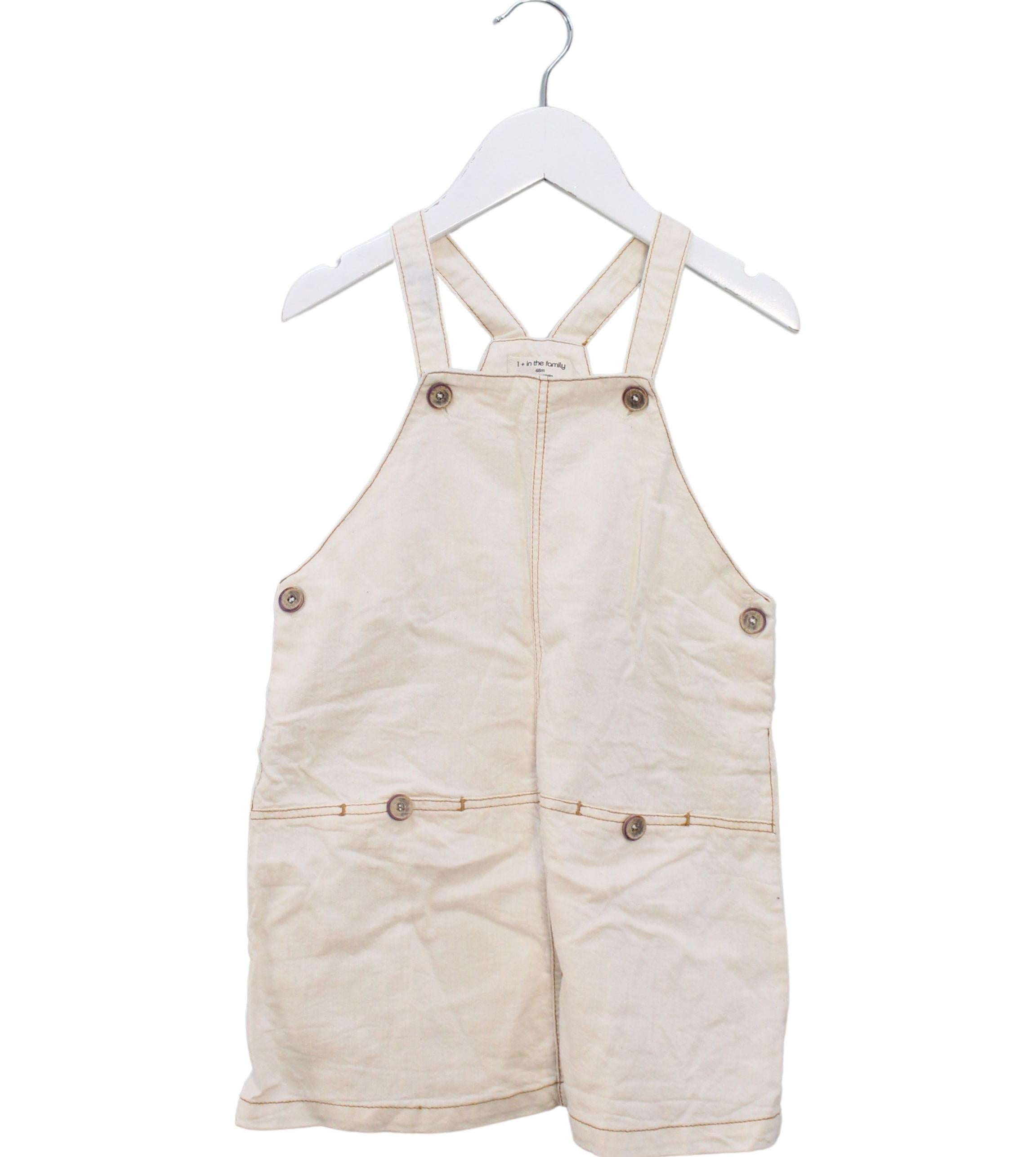 1+ Family Matching Overall Dress 4T - Cute & Comfortable Outfit for Toddler Girls, Perfect for Family Photos, Holidays & Special Occasions