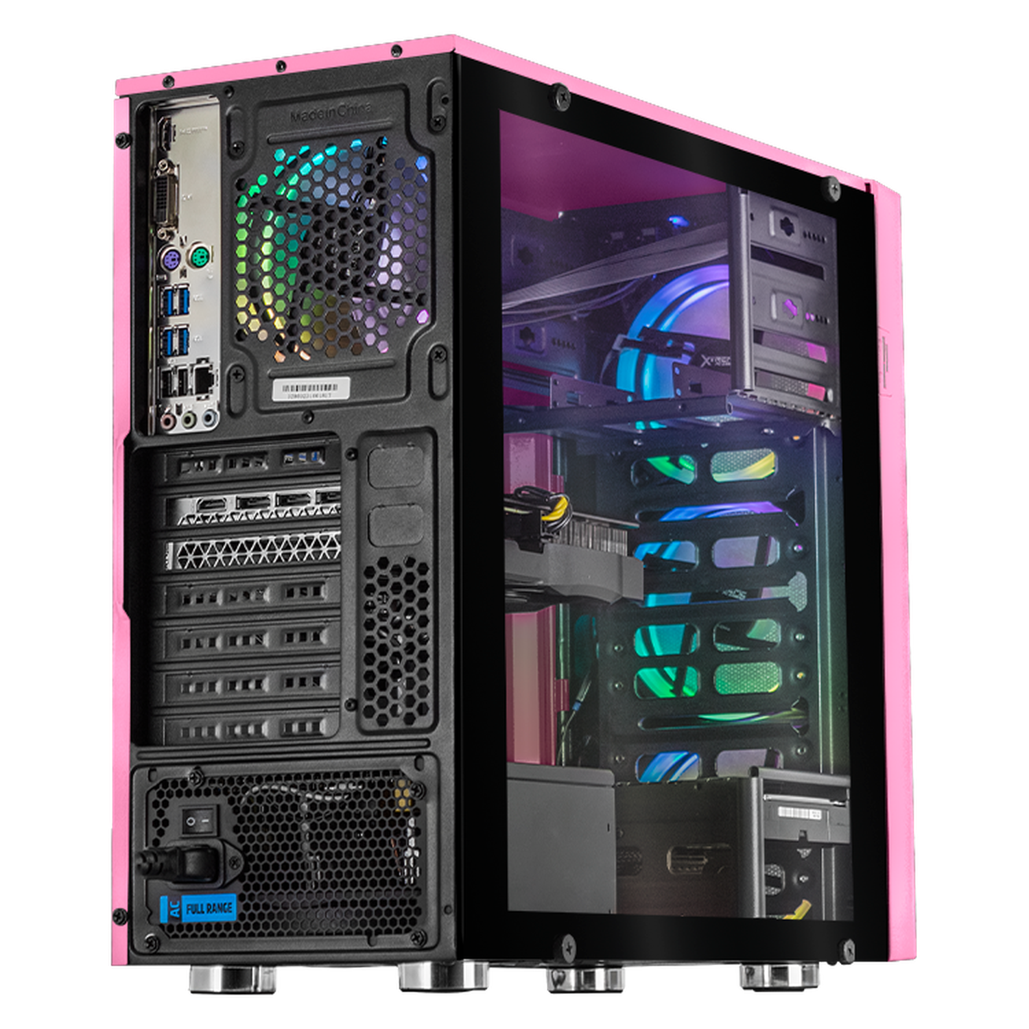 Xtreme Gaming PC with NVIDIA GeForce RTX 3060, AMD Ryzen 5 5600, 16GB RAM, 500GB SSD + 2TB HDD, 27