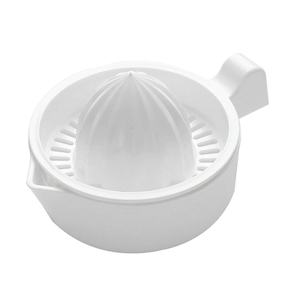 Premium Manual Citrus Juicer - N-K PULABO Hand Press Lemon Orange Squeezer, Durable White Kitchen Juicer for Fresh Juice - Perfect for Cocktails, Breakfast & Healthy Drinks