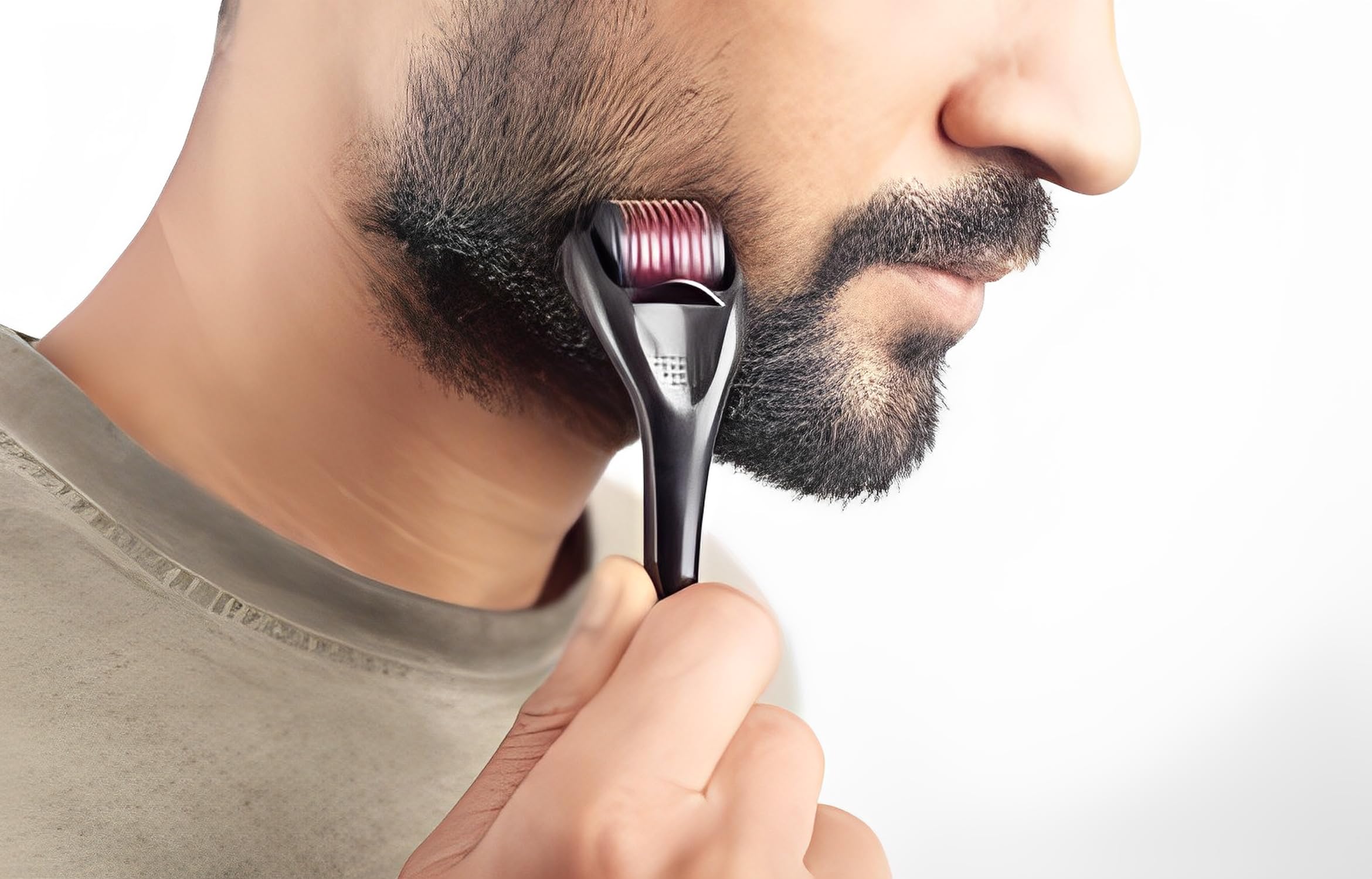 Scenty 0.5mm Derma Roller with 540 Titanium Needles for Hair Growth | Repair Damaged Hair & Activate Follicles | Reduce Hair Loss & Thicken Hair | Easy to Use Hair Care Tool for Men & Women | Perfect for Home Scalp Treatment & Hair Regrowth Therapy