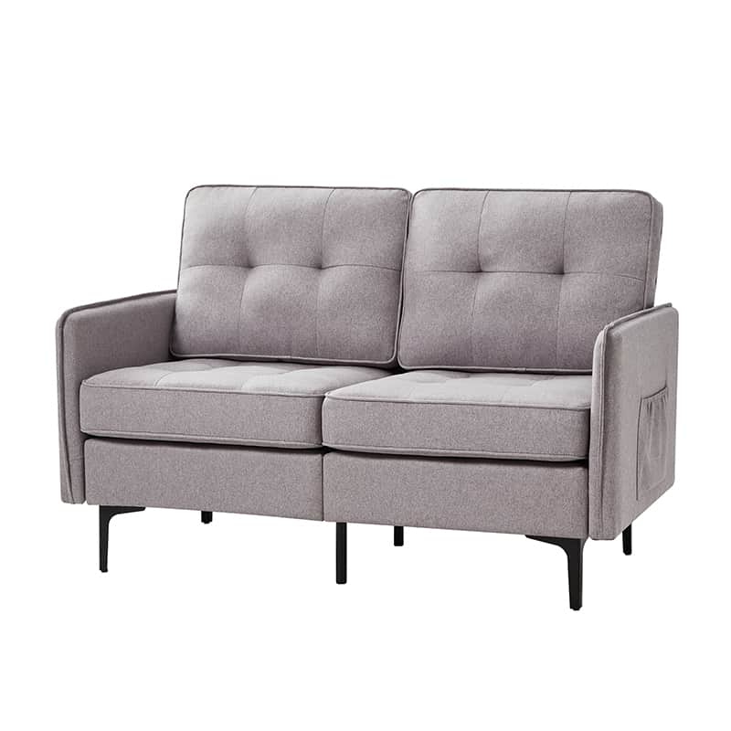 Ricarda Sofa with Removable Cushions - Easy to Clean Modern Living Room Furniture for Home & Office Comfort