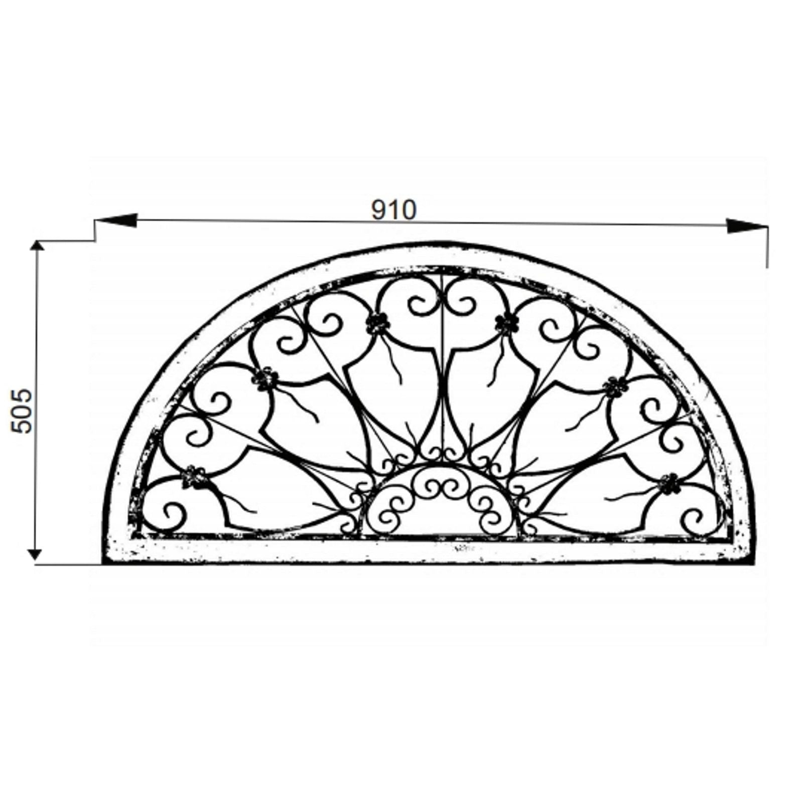 Phanes Metal Wall Art - Garden Arch of Life Decor for Home & Outdoor - Perfect for Living Room, Patio, and Garden Decorations