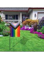 Progress Pride Inclusive Garden Flag - 12x18