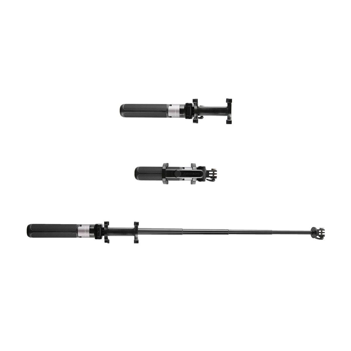 PGYTECH Action Camera Extension Pole Tripod Plus - Lightweight & Adjustable for GoPro, DJI, and Smartphones - Perfect for Vlogging, Travel, and Outdoor Adventures
