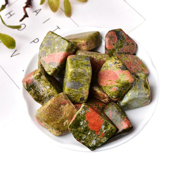 Natural Tumbled Gemstones for Jewelry Making, Healing Crystals & Home Decor - Assorted Healing Stones for Meditation, Reiki & DIY Crafts
