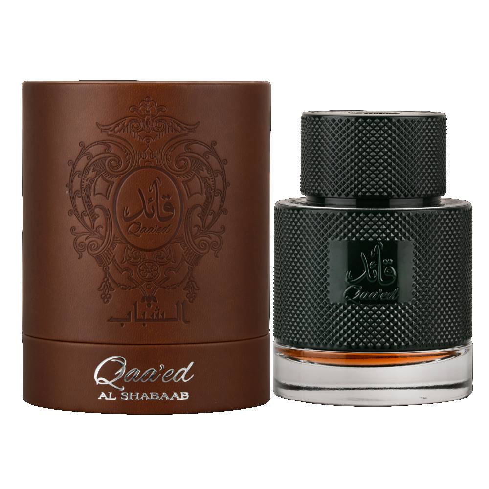 Qaaed Al Shabaab Eau De Parfum 100ml - Premium Long-Lasting Arabian Perfume for Men, Luxury Fragrance Gift Set with Elegant Bottle - Perfect for Date Nights, Special Occasions & Daily Wear