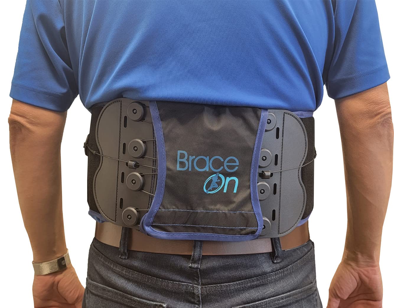Universal LSO Back Brace for Women & Men - Medical Grade Adjustable Back Support Belt (S-4XL) - Ideal for Posture Correction, Hernia Recovery & Heavy Lifting