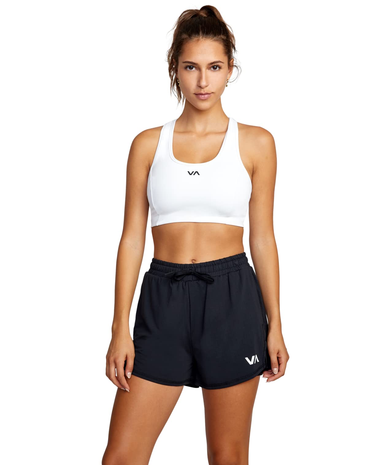 RVCA Women's Sport Vent Shorts - Breathable Athletic Shorts for Running, Yoga & Gym Workouts | Lightweight Comfort & Moisture-Wicking Fabric | Perfect for Active Lifestyles & Outdoor Adventures
