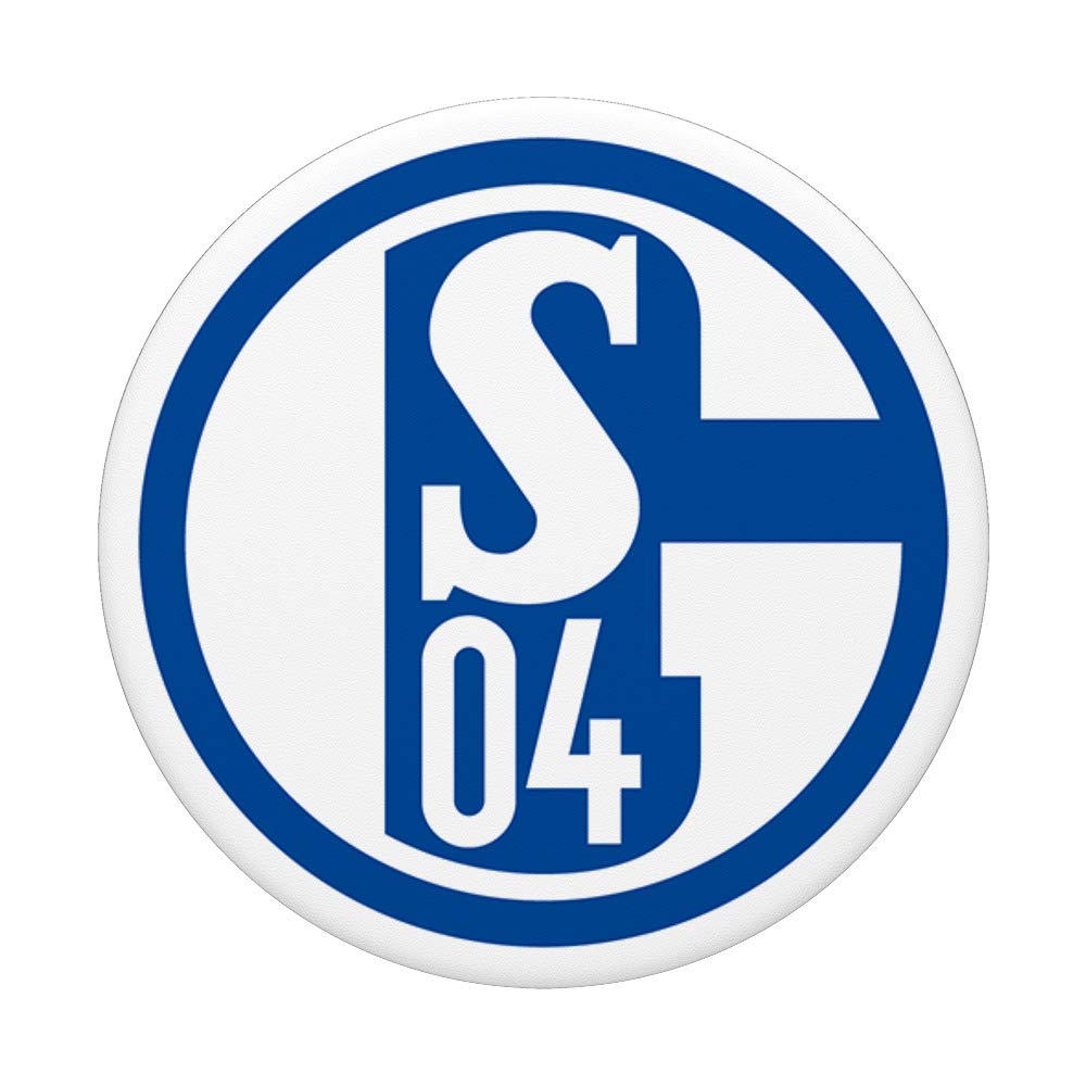 FC Schalke 04 PopSockets PopGrip - Swappable Phone Grip & Stand for iPhone, Samsung, Tablets - Perfect for Gaming, Workouts, and Selfies