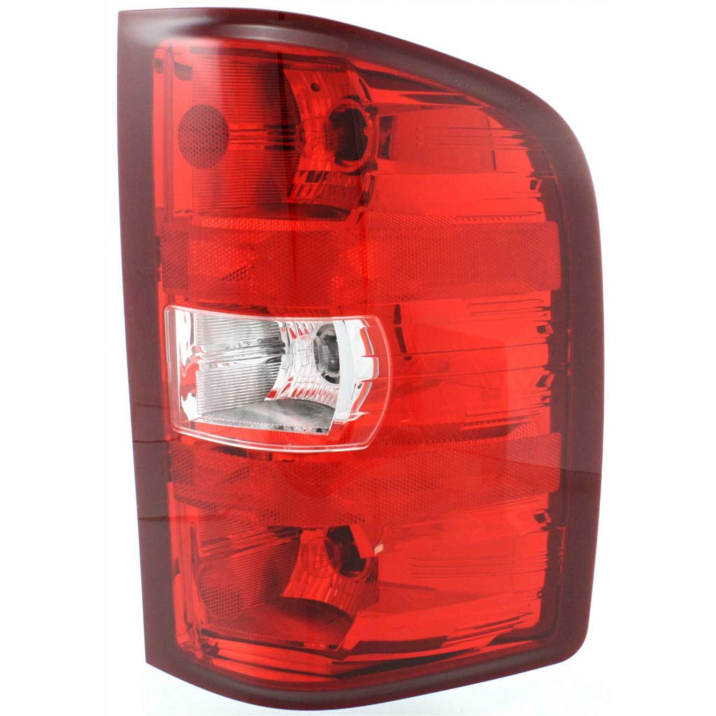 2012-2014 GMC Sierra 2500 HD Tail Lights Pair - CAPA Certified OEM Replacement with Dual Filament Bulbs (GM2800207 GM2801207 25958482 25958483) | Perfect for Night Driving & Enhanced Vehicle Safety