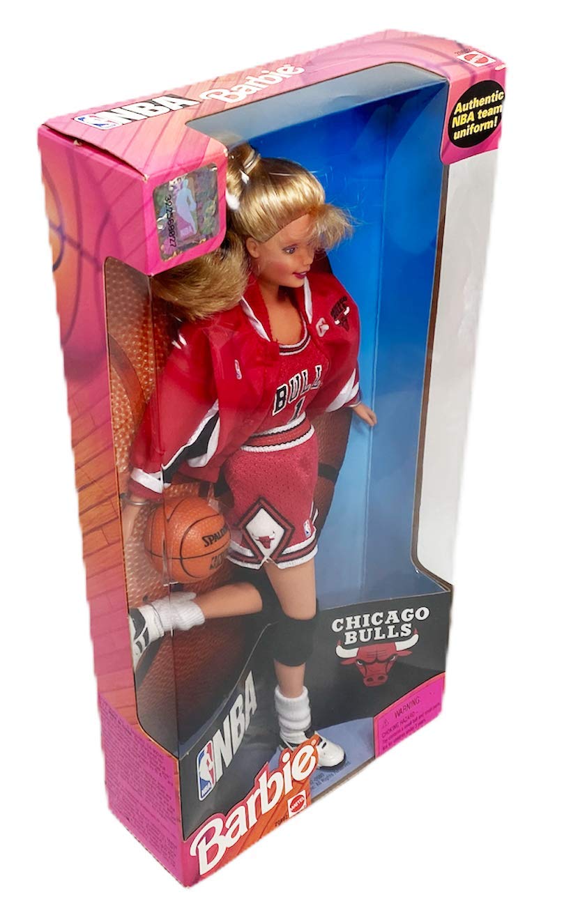 1998 NBA Chicago Bulls Barbie Doll - Limited Edition Collectible Toy for Basketball Fans & Barbie Collectors - Perfect for Display, Gifts, and Nostalgic Sports Memorabilia