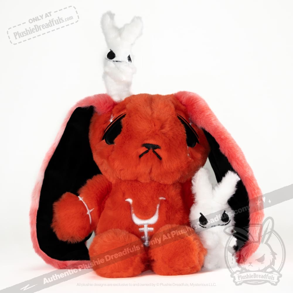 Plushie Dreadfuls Anxiety Rabbit - Soft Stuffed Animal Toy for Stress Relief & Comfort | Perfect for Anxiety Support, Therapy, and Cuddling