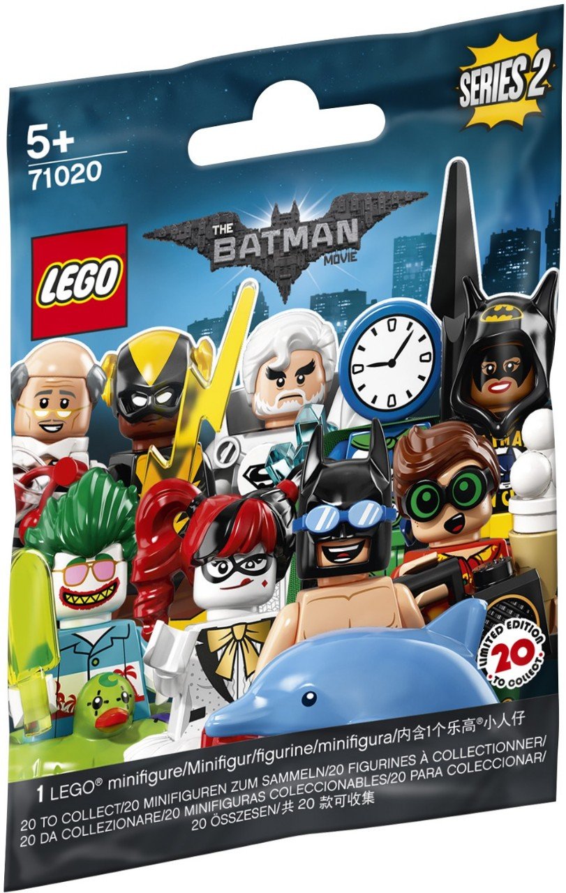 LEGO Batman Movie Minifigures - 2nd Edition (71020) | Collectible Building Toys for Kids & Adults | Perfect for Play, Display & Gifts