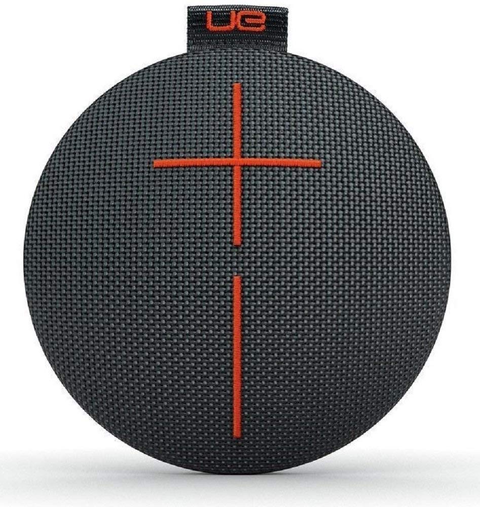 Logitech UE Roll Volcano Black Wireless Bluetooth Speaker - Waterproof, Shockproof, Portable - Perfect for Outdoor Adventures, Beach, Pool & Travel (Renewed)
