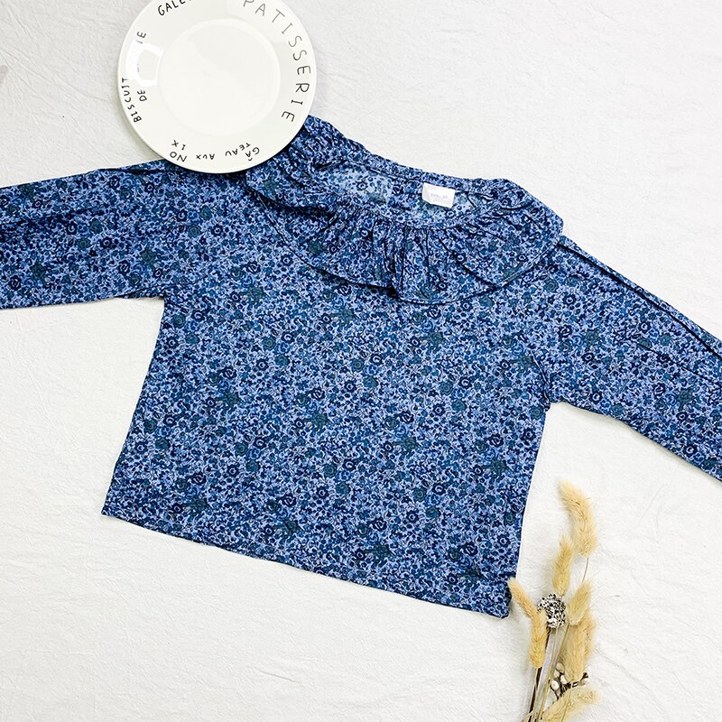 Floral Puff Sleeve Blouse for Women - Elegant Ruffle Top with Floral Print - Perfect for Spring Summer, Office Wear, Date Night & Special Occasions