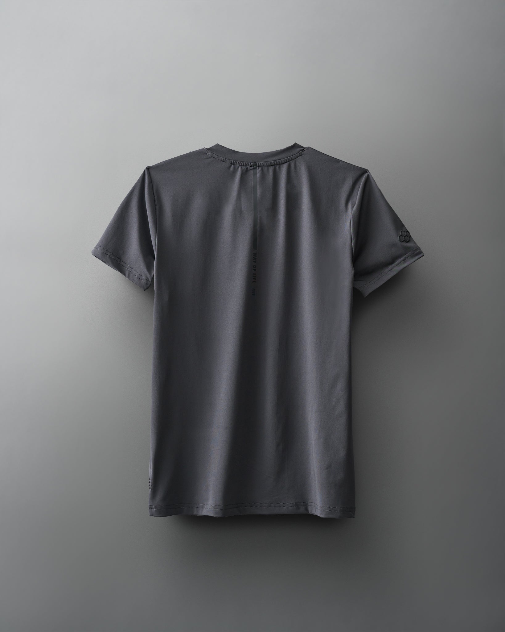 RUDIS Performance Women's V-Neck T-Shirt - Carbon Black Athletic Shirt for Workouts, Training & Casual Wear | Moisture-Wicking & Breathable Fabric