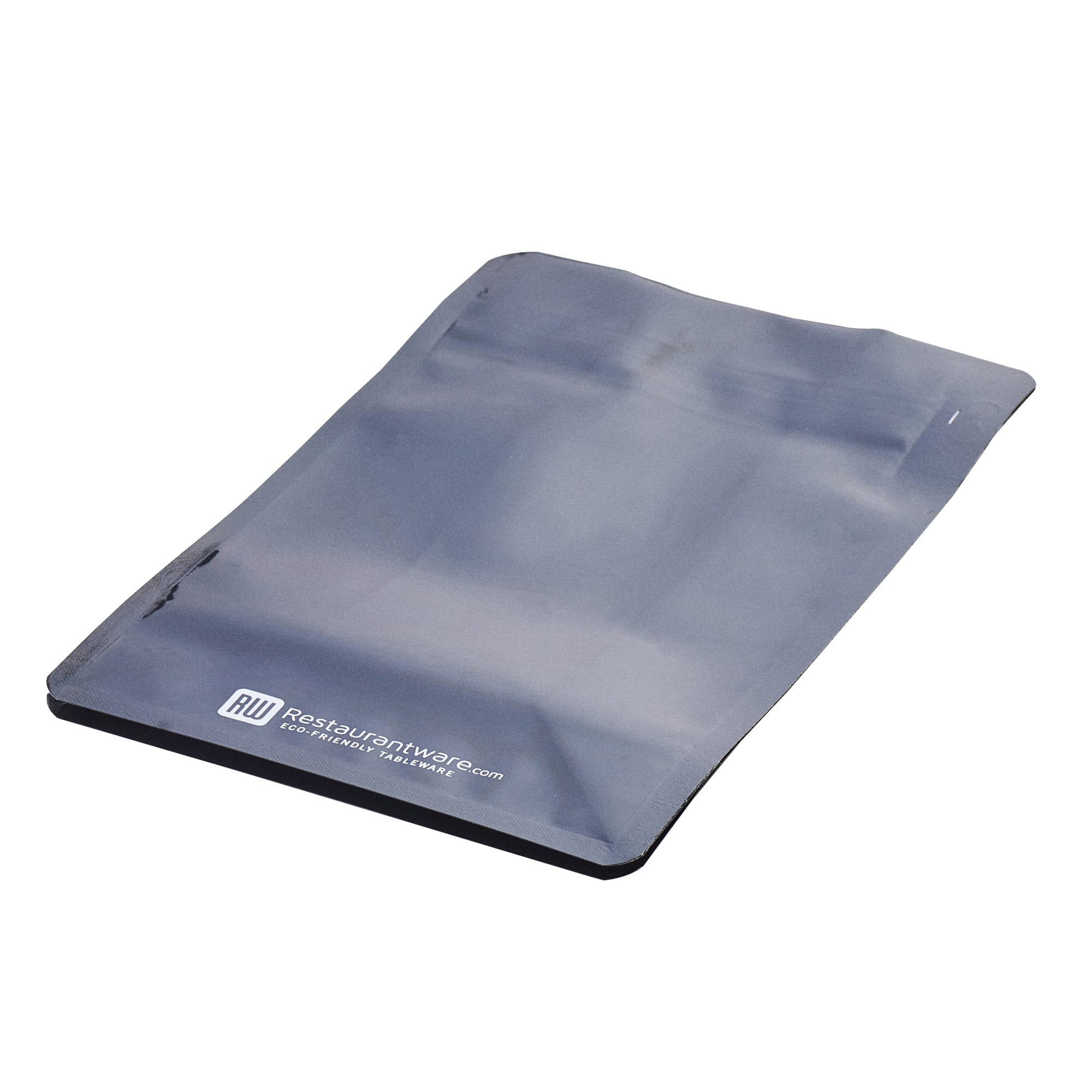 Black Plastic Medium Snack Bags with Double Seal & Rip Lock - 8x5x3.25 Inches - Heat Sealable Food Storage Bags (100 Count) - Perfect for School Lunches, Party Snacks & Bulk Food Packaging