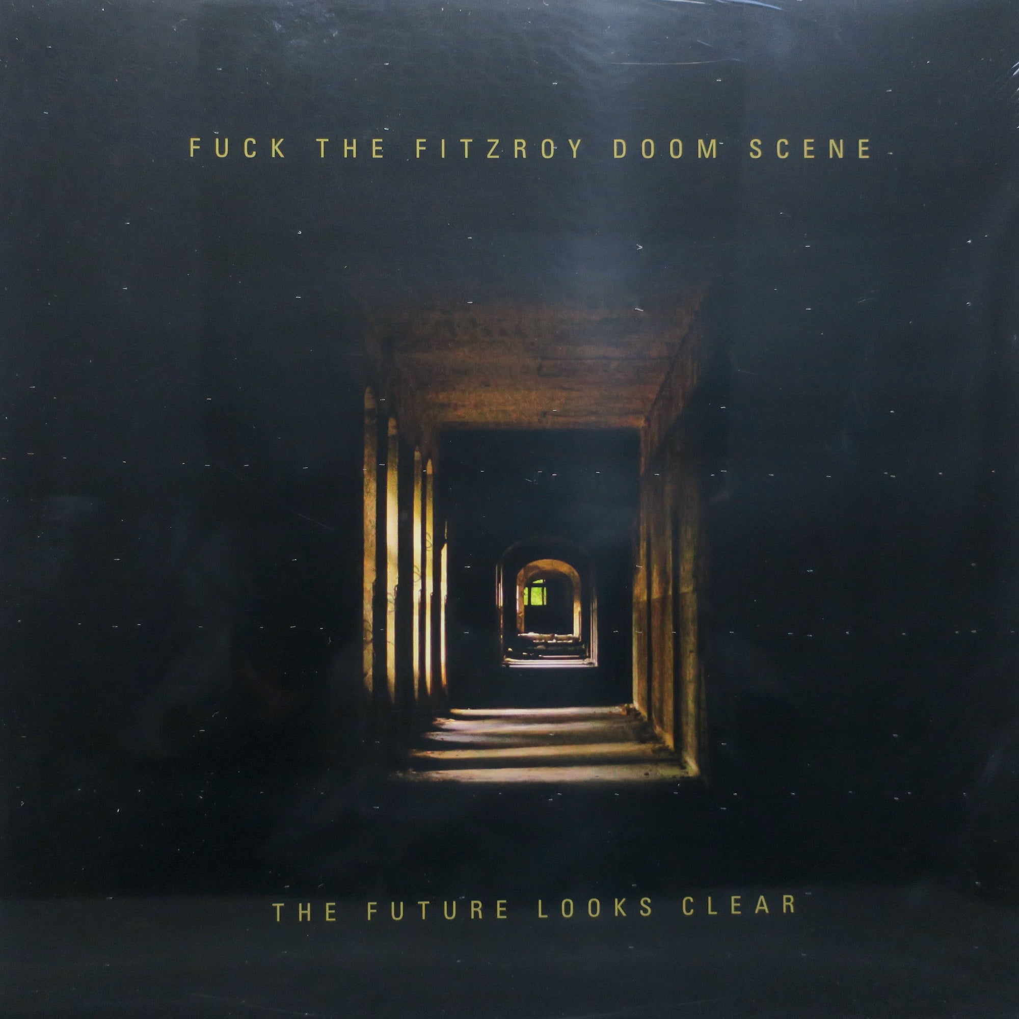 FUCK THE FITZROY DOOM SCENE 'The Future Looks Clear' Vinyl LP Record - Australian Doom Metal Music for Home Collection & Party Playback