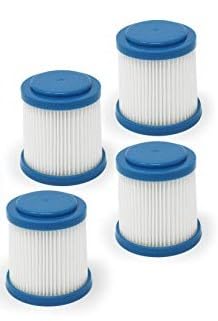 VPF20 Washable HEPA Vacuum Filter Replacement for BLACK+DECKER 2-in-1 SMARTTECH Cordless Stick Vacuum - 4 Pack Premium Pleated Filters Compatible with Select Black+Decker Models - Perfect for Pet Hair, Allergies & Deep Cleaning
