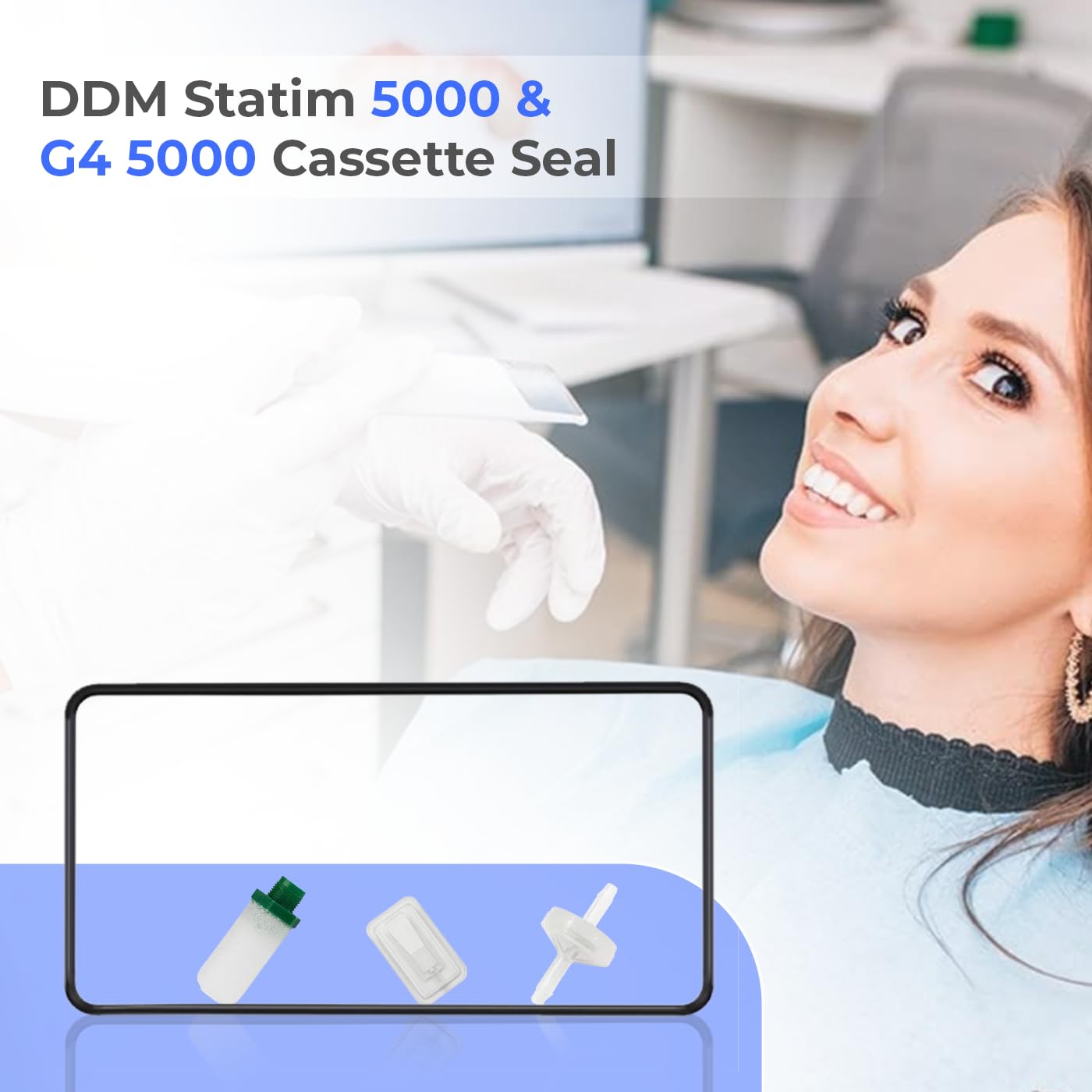 SciCan Sterilizer PM Kit - Medical-Grade Silicone Replacement for Statim 5000 & Statim G4 5000 Autoclaves - Includes Cassette Seal, Filters & Lubricant - Perfect for Dental Clinics and Medical Facilities