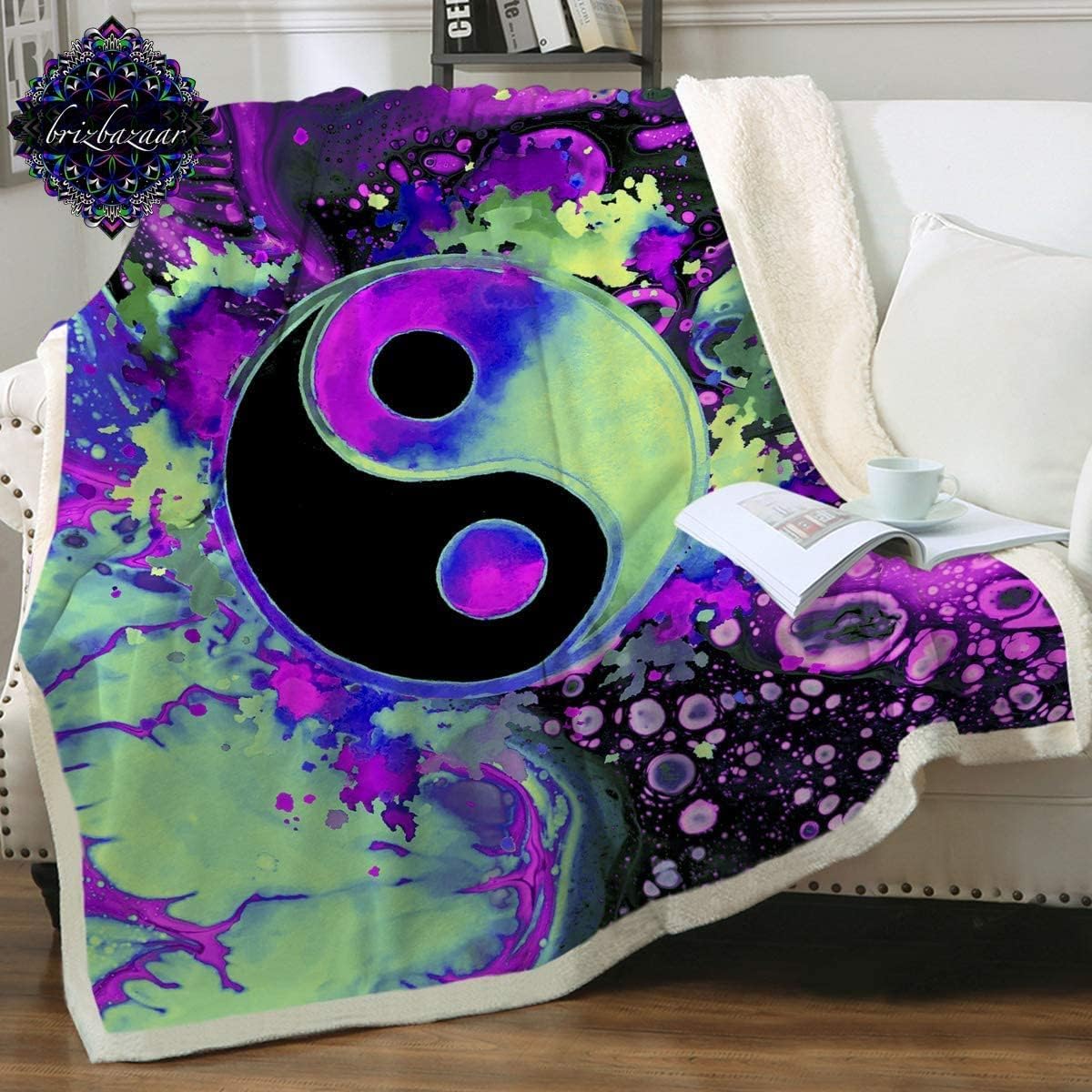 Brizbazaar Plush Sherpa Fleece Throw Blanket - 30