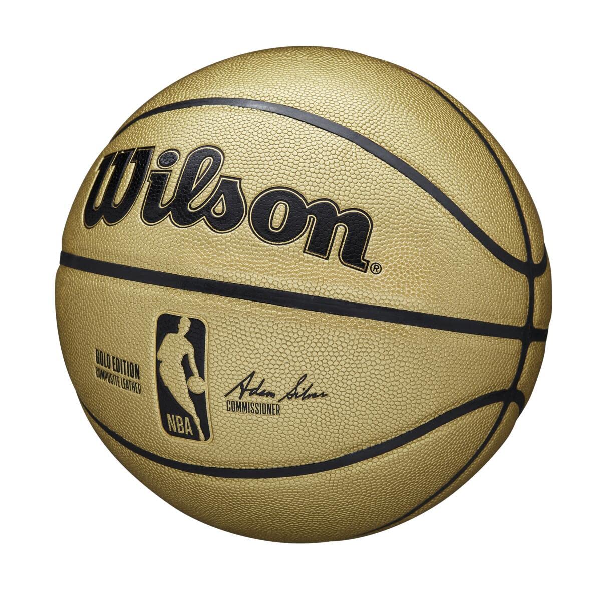 Wilson NBA Alliance Series Official Game Basketball - Size 7 & Mini Size for Indoor/Outdoor Play, Training, and Gifts