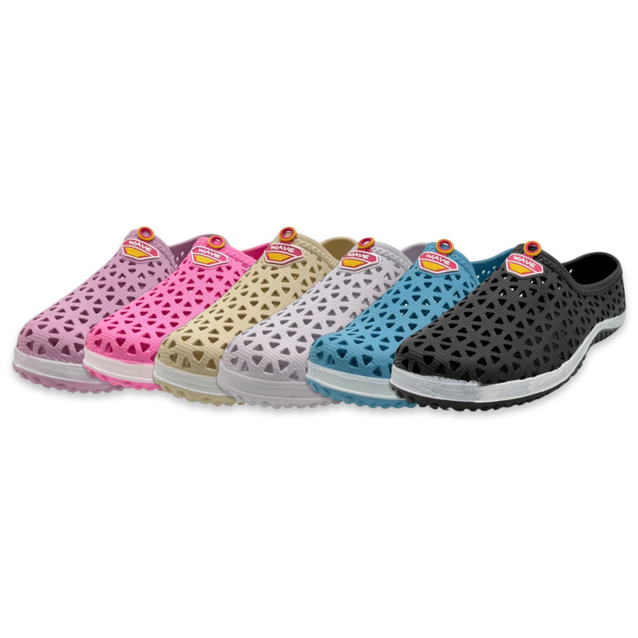 Women's Non-Slip Vented Water Shoes for Beach, Pool & Water Sports - Easy Care Quick-Dry Design by Shore Point