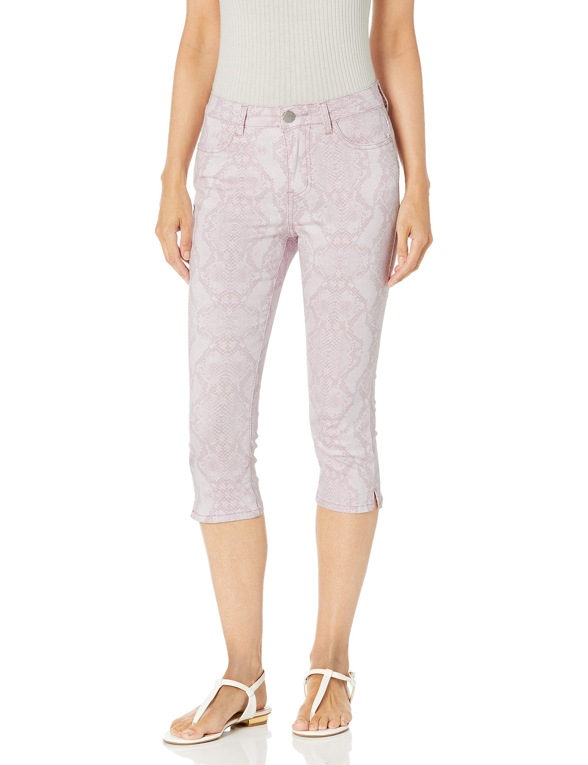 Lola Jeans Women's High Rise Capri Pants - Stretch Denim Ankle Length Jeggings for Casual Wear & Summer Outfits