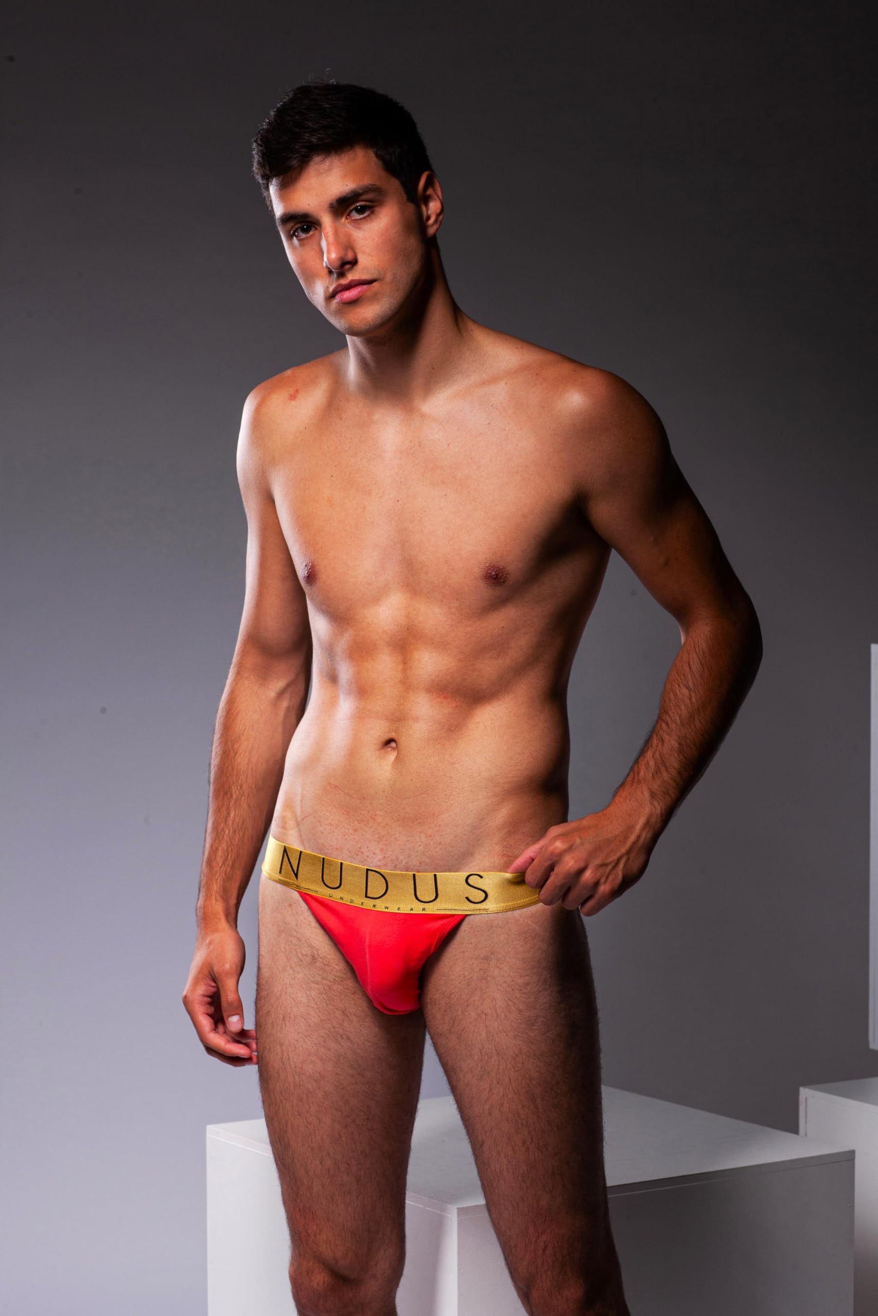 Premium Cotton Men's Jockstraps - 4 Pack Breathable Athletic Underwear for Sports & Workout - Comfortable Support & Gift Box - Ideal for Gym, Running & Active Lifestyles