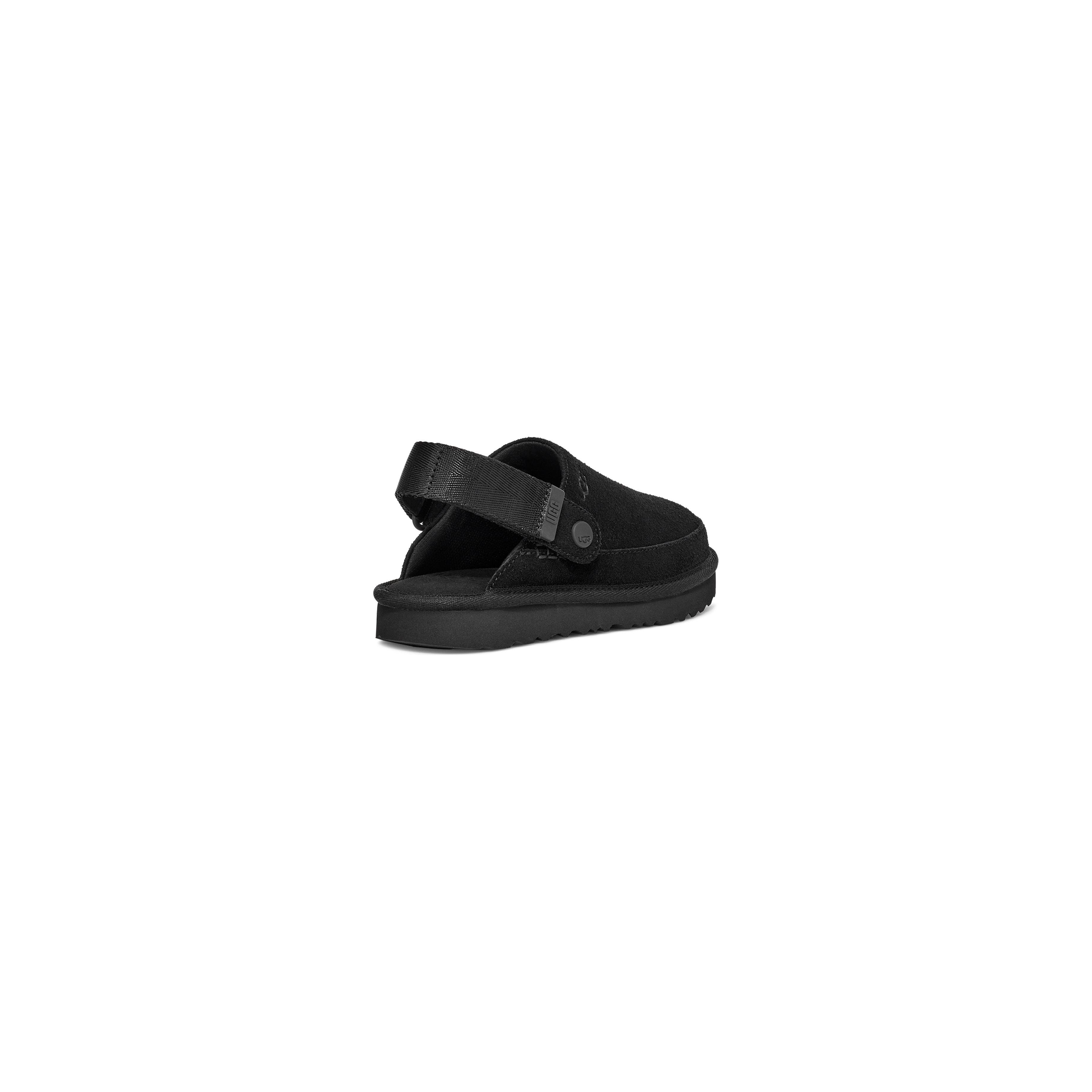 UGG Kid's Goldenstar Clog in Black | Comfortable Kids' Slippers for Indoor & Outdoor Wear | Perfect for Home, School & Playtime