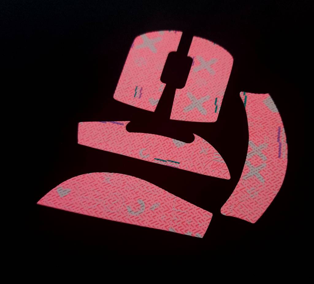 BT.L Mouse Grip for Logitech G Pro X Superlight & Superlight 2 - Non-Slip Gaming Grip Tape, YHG Pink - Improve Control for FPS, MOBA & Esports Gaming
