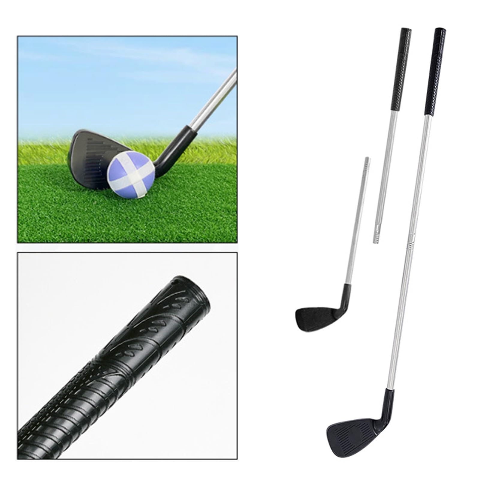 Premium Two-Way Golf Putter for Men, Women & Kids - Right & Left Handed Detachable Mini Club with Sturdy Shaft - Perfect for Indoor/Outdoor Practice & Backyard Training - Ideal Golf Gift for Beginners & Professionals