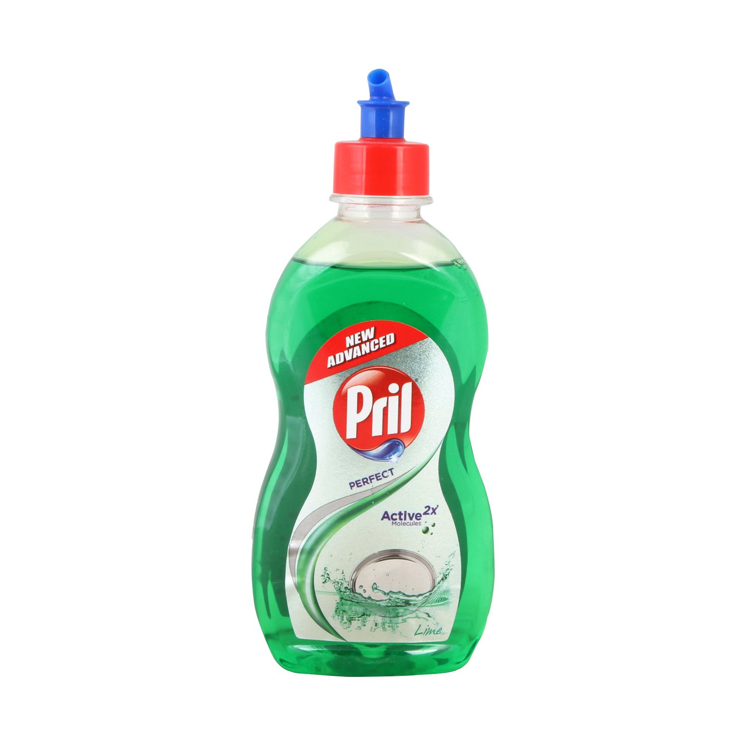 Pril Lime Dishwashing Liquid - 425ml Bottle | Effective for Hand Washing Dishes, Pots & Pans | Gentle on Skin | Citrus Fresh Scent for Kitchen Cleaning