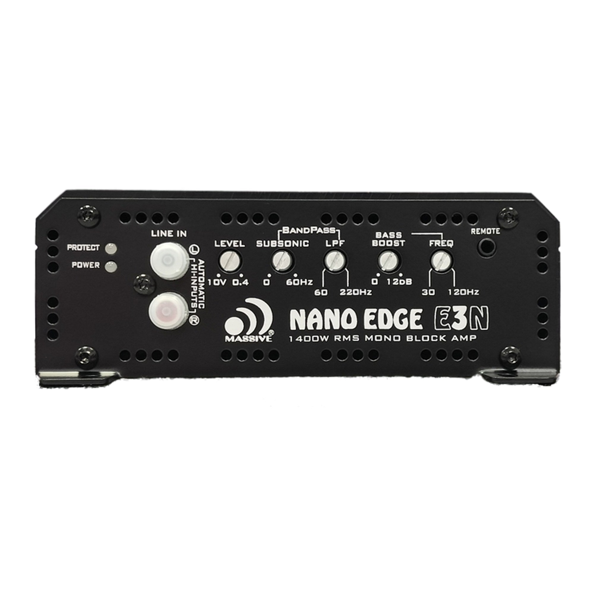 E3N 1400W RMS Mono Block Amplifier - 1 Ohm Stable for Powerful Car Audio Systems | Perfect for Subwoofers & Bass Boost