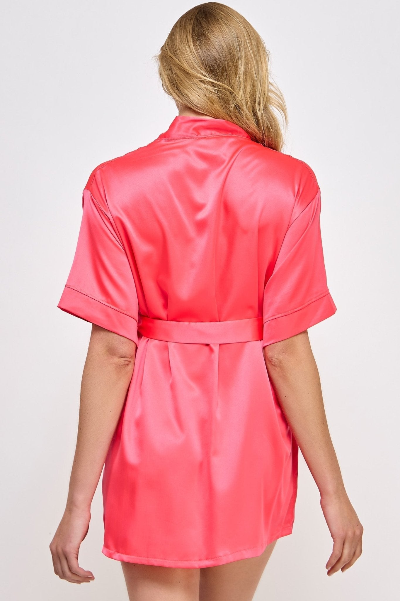 BeWicked Women's Vintage 1947 Getting Ready Robe - Soft Loungewear for Bridal Shower, Spa Day & Relaxation at Home