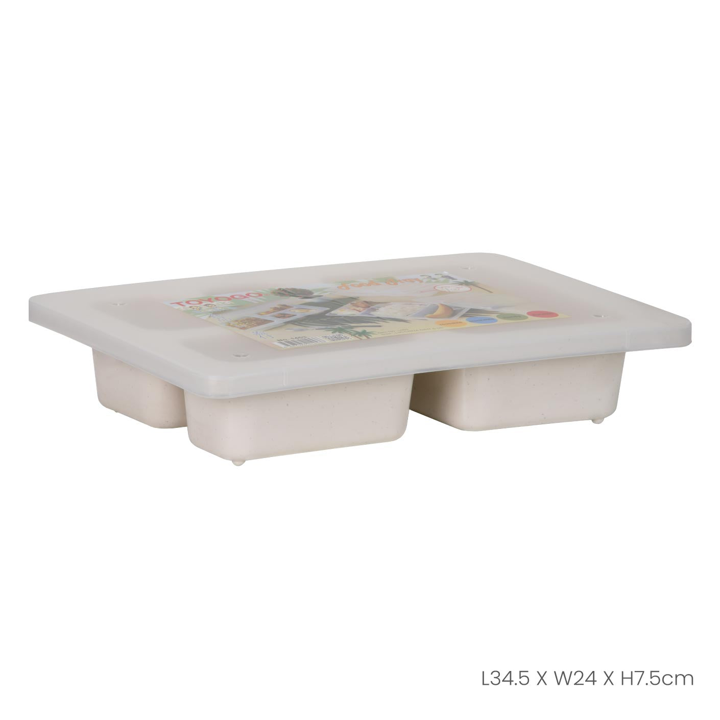 Military-Grade Food Plate with Lid (1453) - Durable Camping & Outdoor Dining Essential for Hiking, Survival & Emergency Preparedness