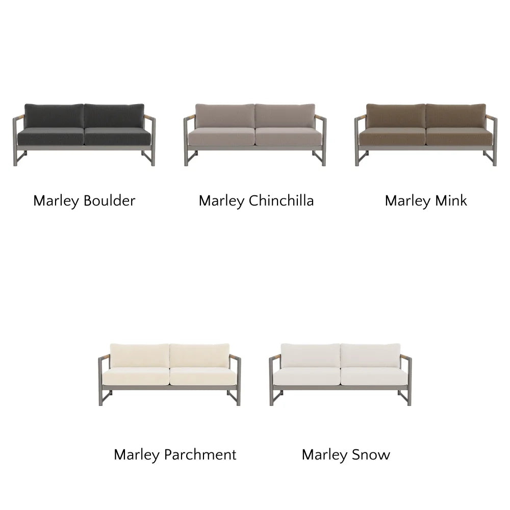 Breeze XL Outdoor 2-Seat Sofa Set - Waterproof Patio Furniture for Garden, Backyard, Poolside & Balcony Relaxation