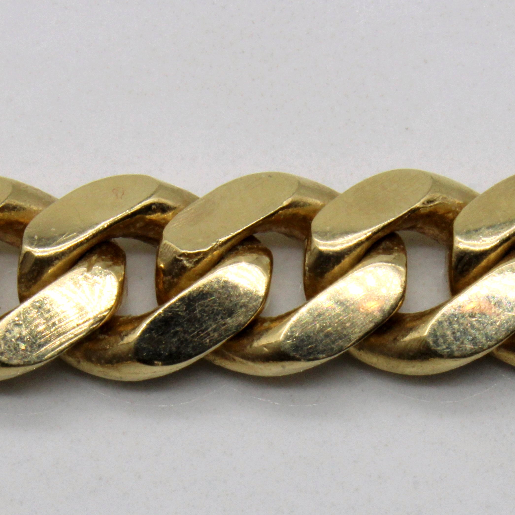 10K Yellow Gold Cuban Link Chain 28 Inch - Durable & Stylish Men's Jewelry for Everyday Wear & Special Occasions