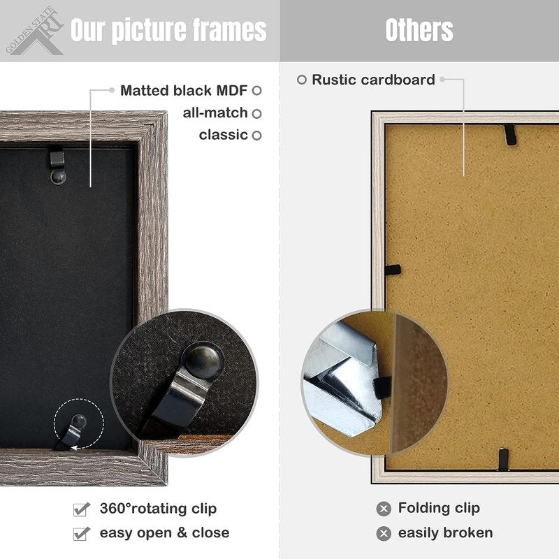 Double Vertical Hinged Photo Frame with Real Glass - 4x6 Inches, Beige (2 Pack) - Perfect for Displaying Wedding, Family & Graduation Photos on Wall or Tabletop