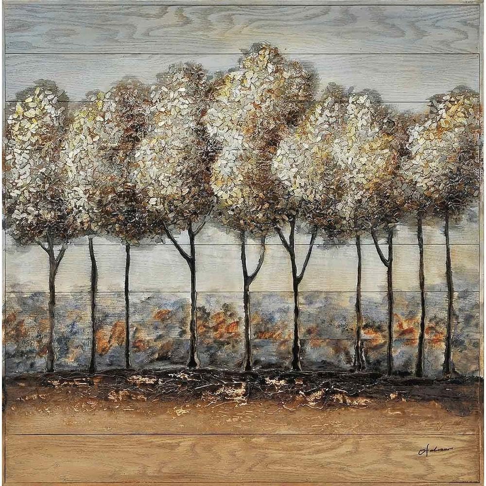 Renwil Multicolor Country Side Wall Decor - Vintage Farmhouse Style Artwork for Living Room, Bedroom & Kitchen Decor