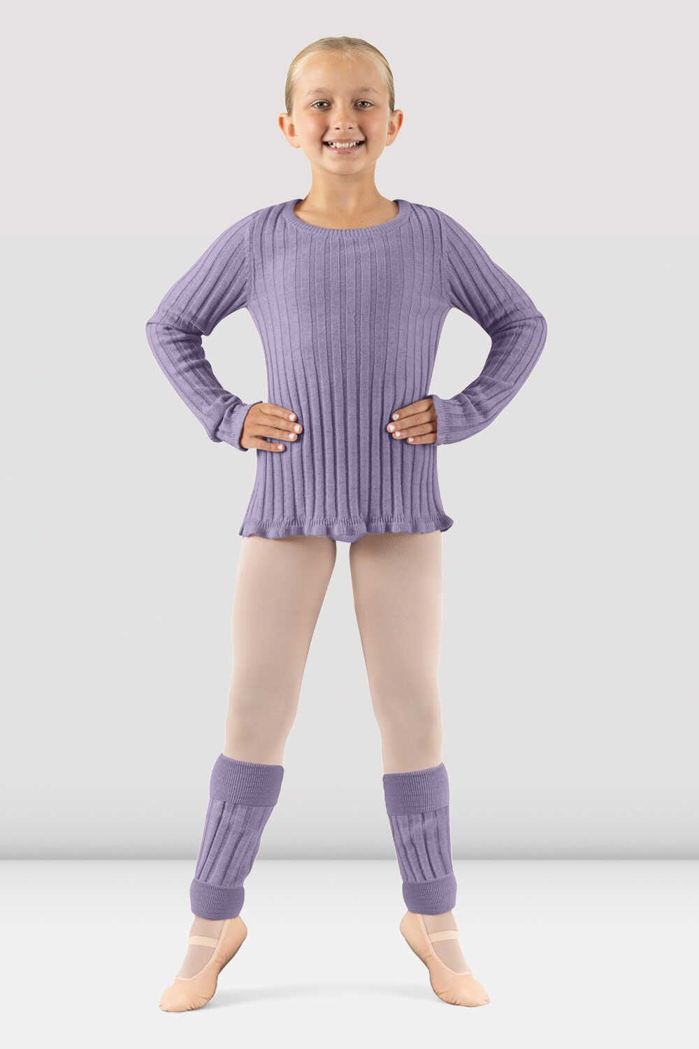 Girls Lily Leg Warmers - Soft Knit Leg Warmers for Kids, Ballet, Dance, and Winter Fashion - Perfect for Ballet Class, Dance Practice, and Cold Weather Outfits