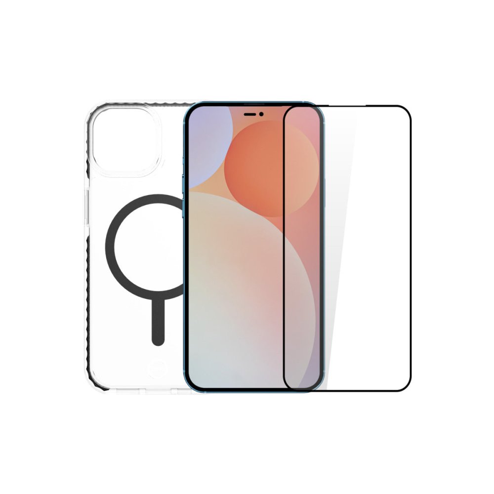 Impact Zero Ultimate Bundle with Clear Case & Ultimate Screen Protector for iPhone 14 Pro Max | Premium Protection for Everyday Use, Travel & Outdoor Activities